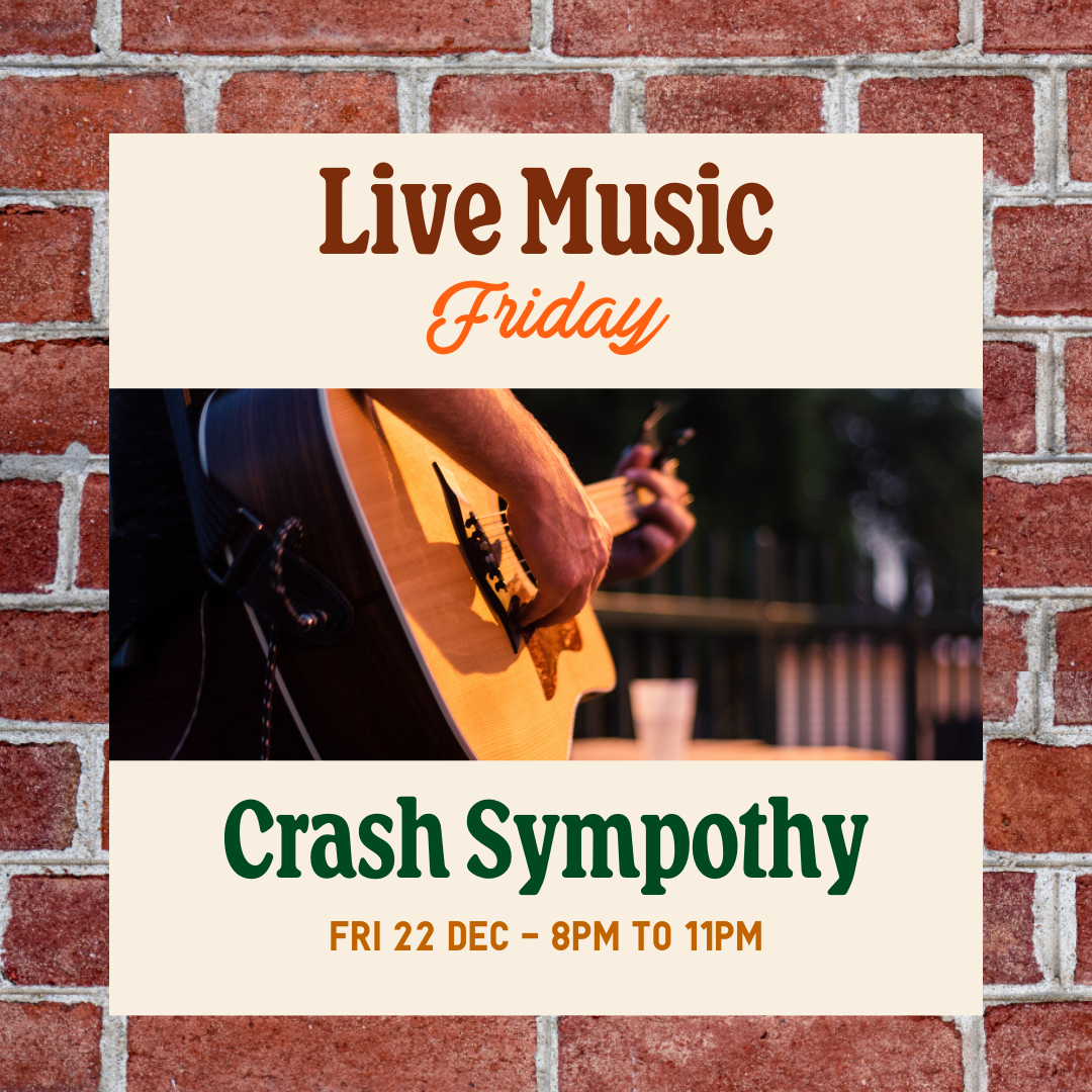 LIVE MUSIC FRIDAY • Crash Symphony