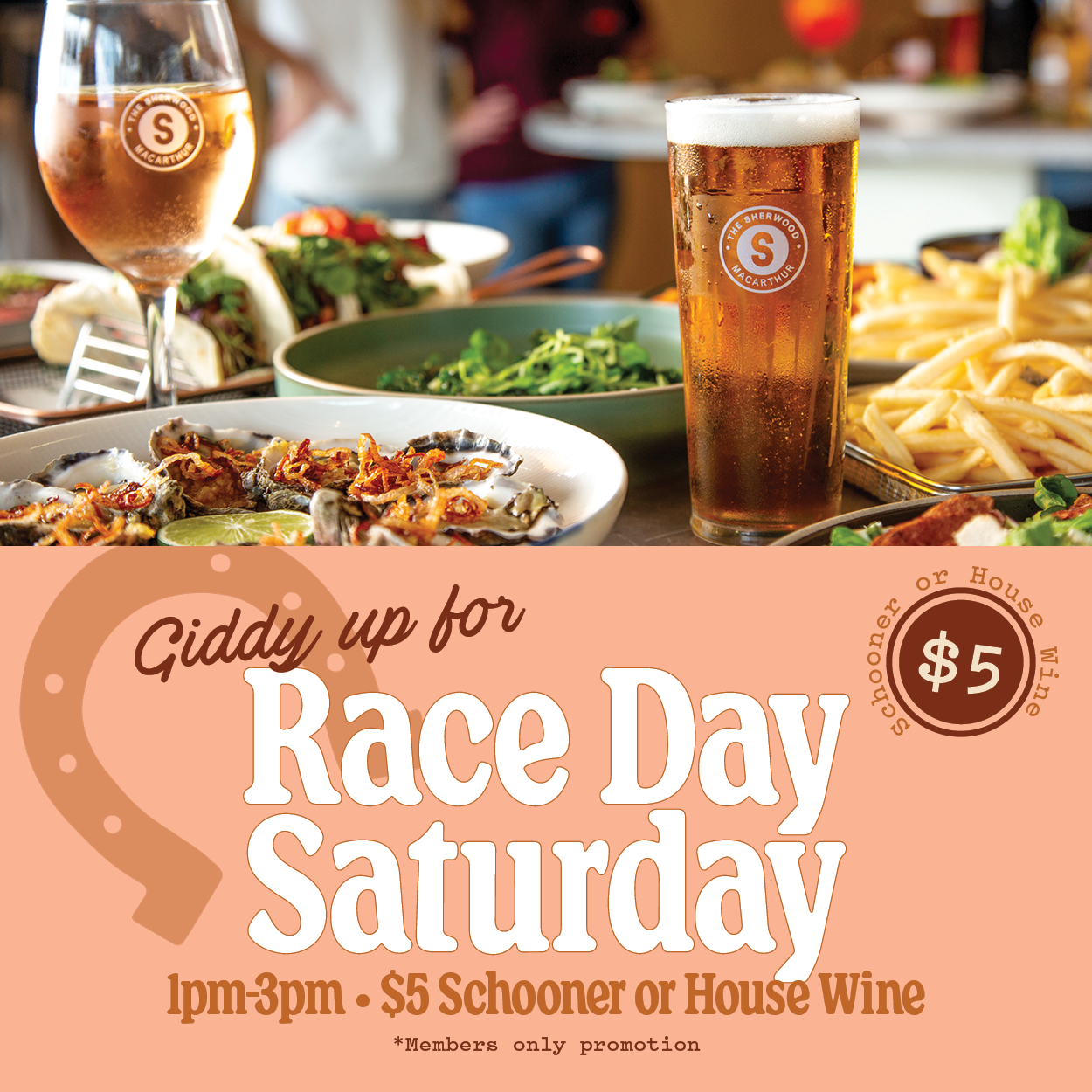 RACE DAY SATURDAYS