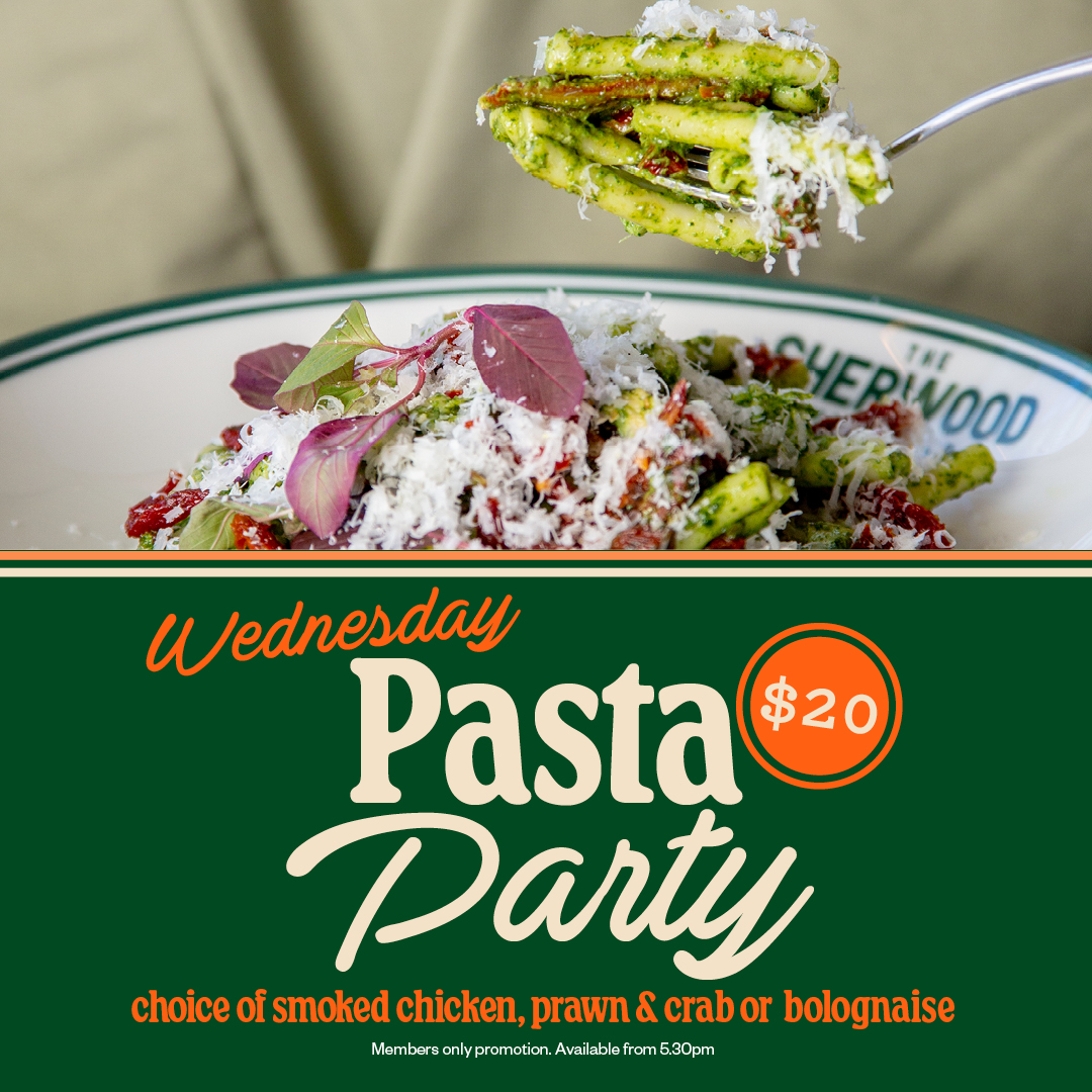 WEDNESDAY PASTA PARTY • DINNER SPECIAL