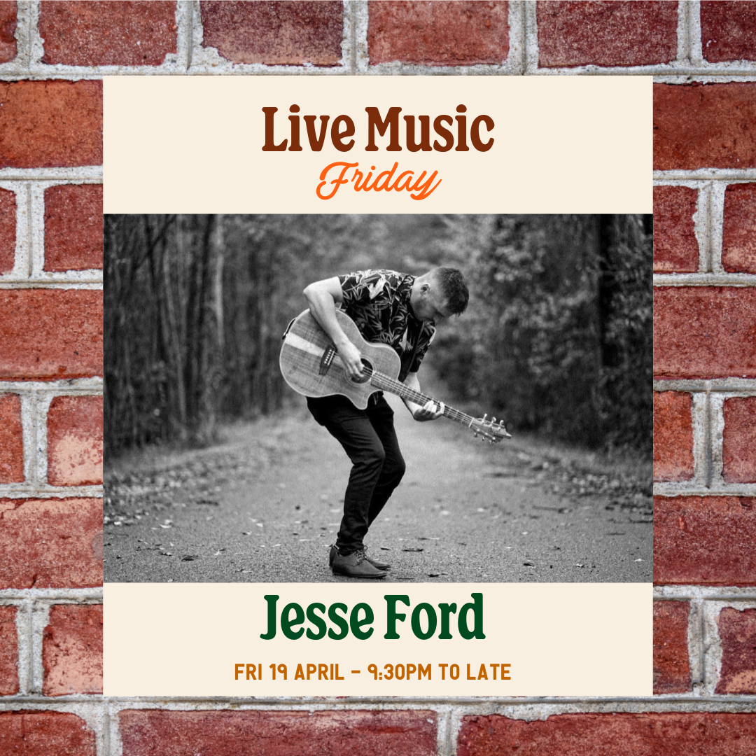 LIVE MUSIC FRIDAY • Jesse Ford
