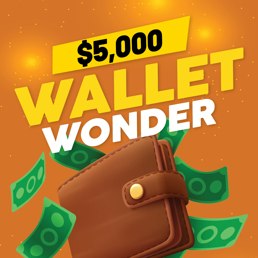 $5,000 WALLET WONDER