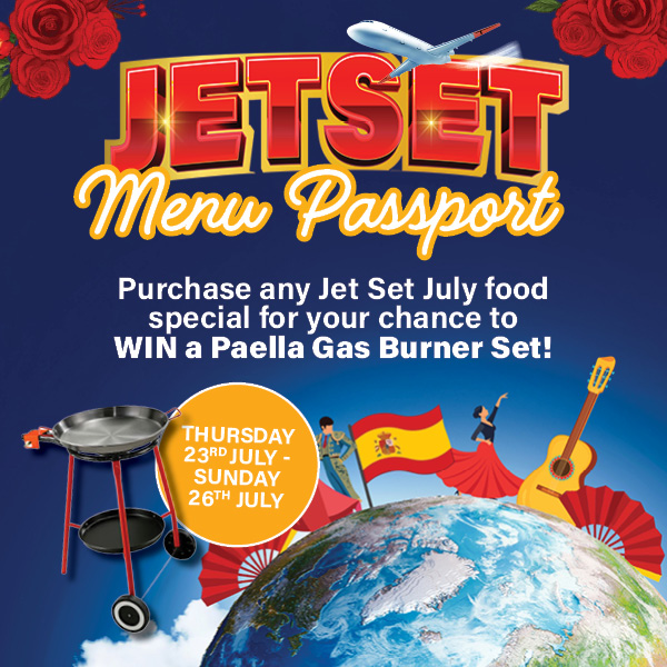 JET SET MENU PASSPORT